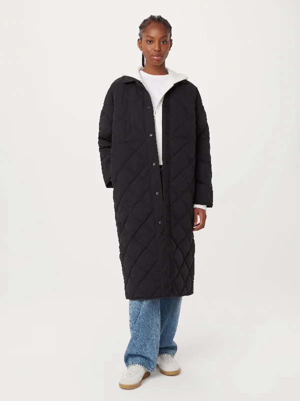 The Skyline Maxi Jacket in Black