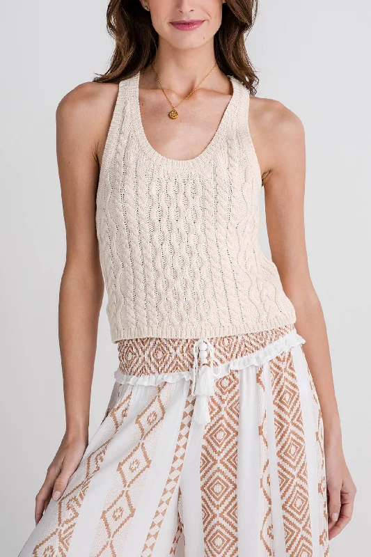 Free People High Tide Cable TankTrail hoodie