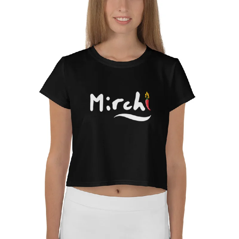 CroptopstyleMirchi Mirchi Mirchi Crop Top