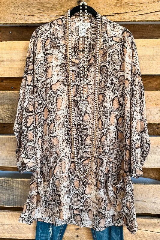 TunicTopPinnacleGlamorous Oversized Tunic - Taupe