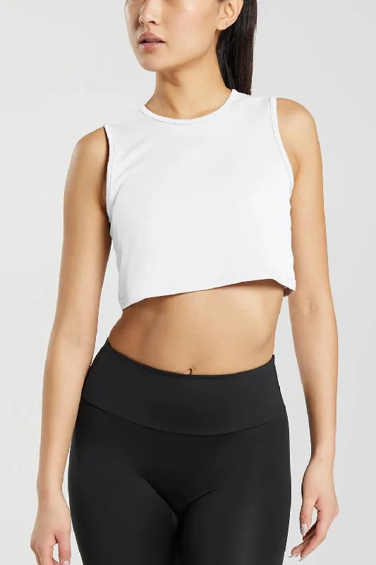 CroptopstitchHarper White Crop Top