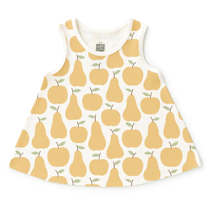 TunicTopPirateIris Baby Tunic - Apples & Pears Yellow