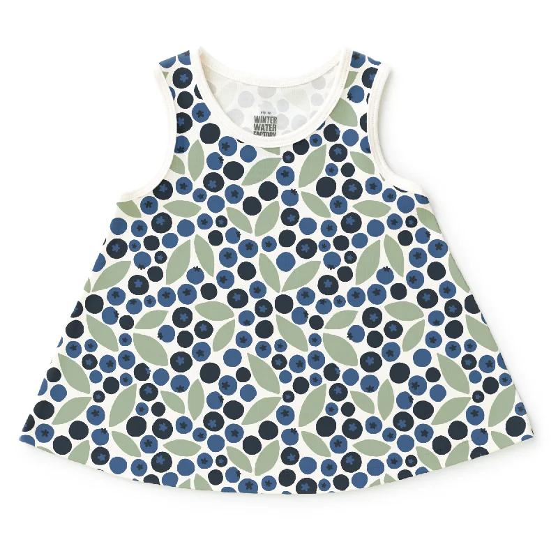 TunicTopTitanIris Baby Tunic - Berries Blue & Green