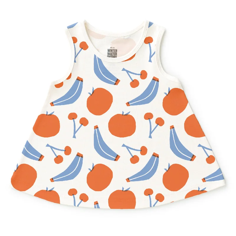 TunicTopLiteIris Baby Tunic - Yummy Fruit Blue & Orange