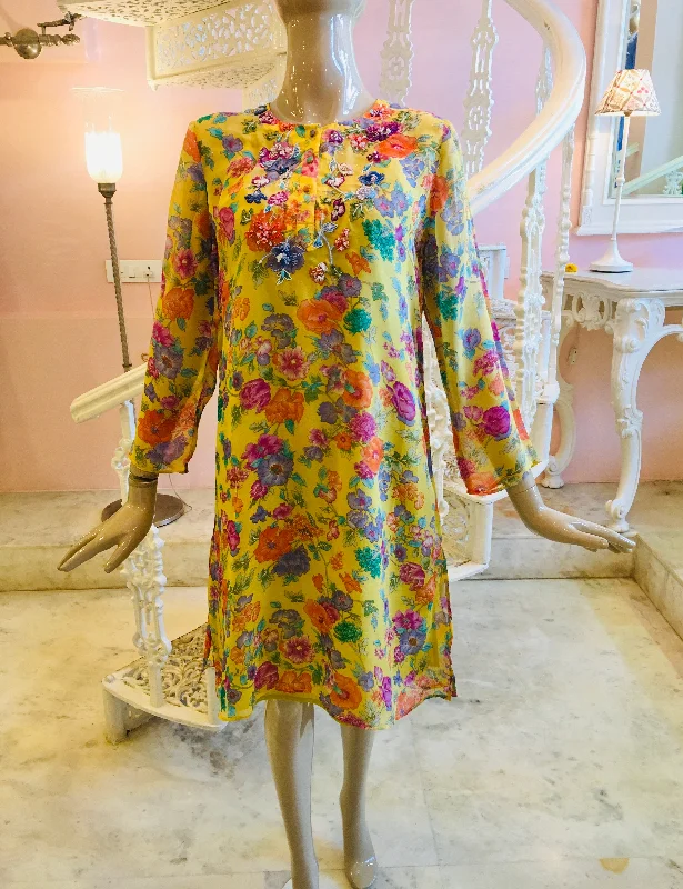 TunicTopBlazeLeaves of Grass, New York Santa Monica tunic