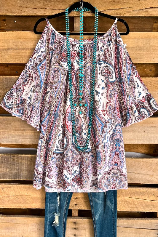 TunicTopTerraPersian Charm Tunic - Multi-Pink