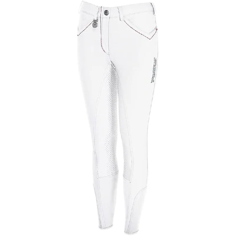 Pikeur Girl's Patrizia Breeches WhiteTightstrap