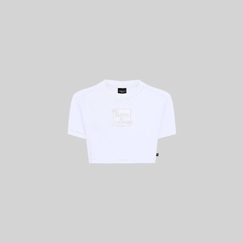 CroptopappSKODA CROP TOP WHITE