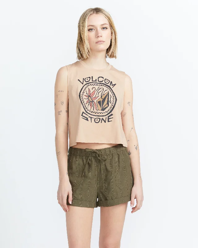 CroptophistoryStone Hour Crop Top - Sandstorm