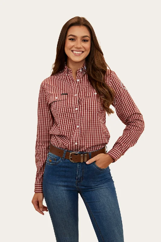 Kacey Womens Dress Shirt - Cedar