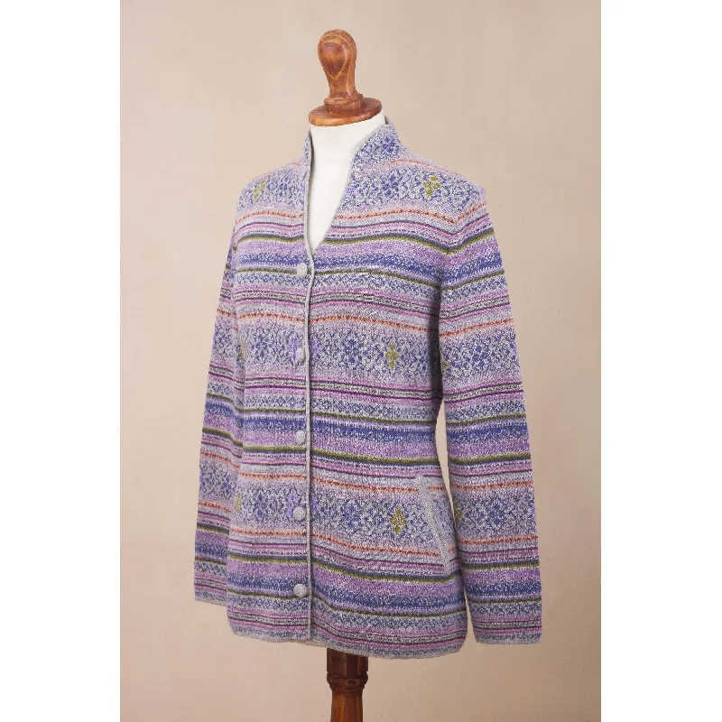 Novica Handmade Dream Colors Baby Cardigan